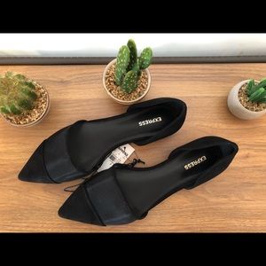 EXPRESS ‘Pointed Toe Mesh Flat’